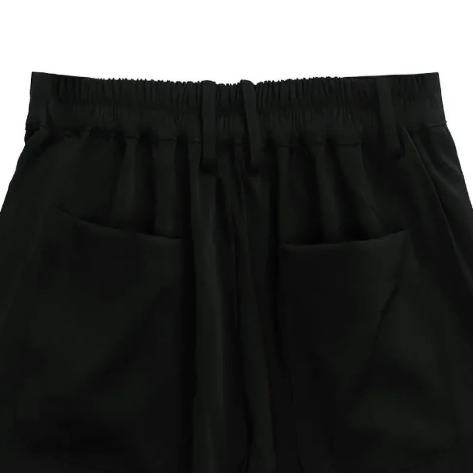 LISTEN FLAVOR Zettai Ryoiki Fire Buckle Black Pants