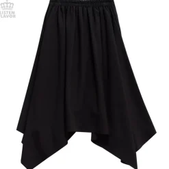 LISTEN FLAVOR Zip Detail Hemline Skirt