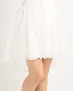 LIZ LISA Asymmetric Tulle Skirt