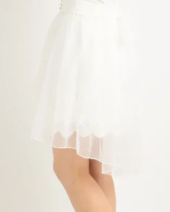 LIZ LISA Asymmetric Tulle Skirt
