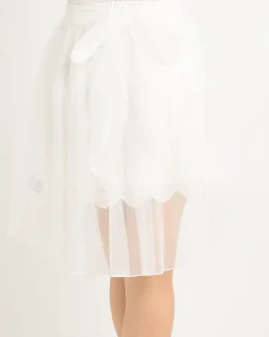 LIZ LISA Asymmetric Tulle Skirt
