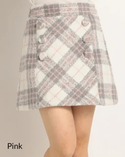 LIZ LISA Classic Plaid Skirt