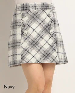 LIZ LISA Classic Plaid Skirt