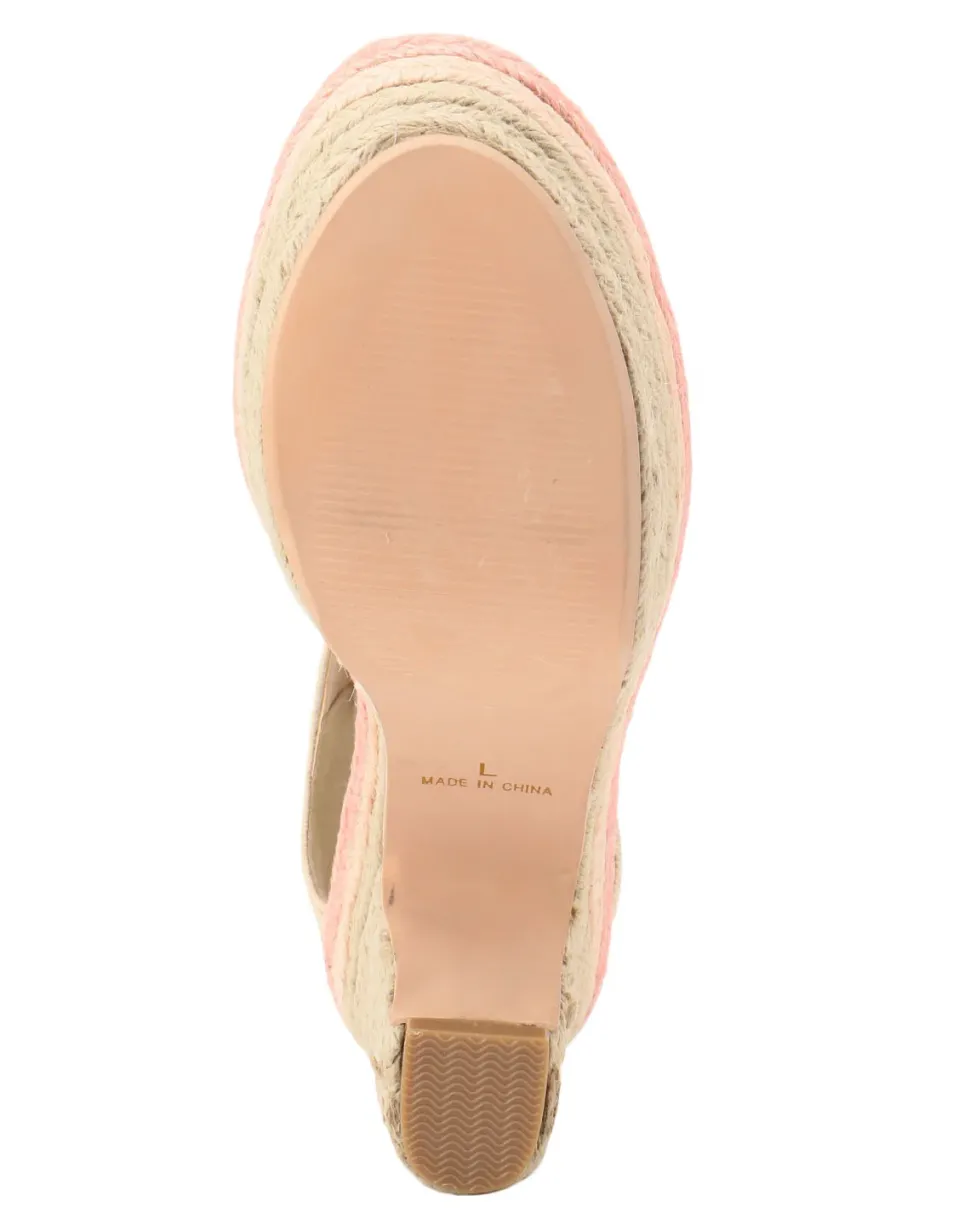 LIZ LISA Colorful Jute Sandals