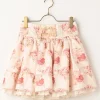 LIZ LISA Dot Floral Sukapan Skirt