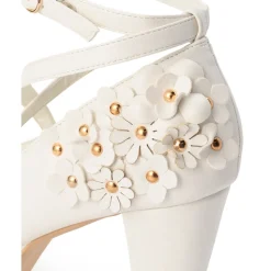 LIZ LISA Flower Motif Pumps