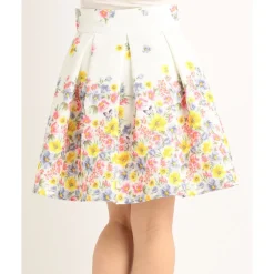 LIZ LISA Lace & Flower Skirt