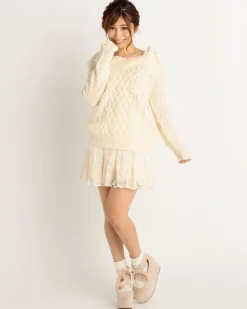 LIZ LISA Lacy Sukapan Skirt