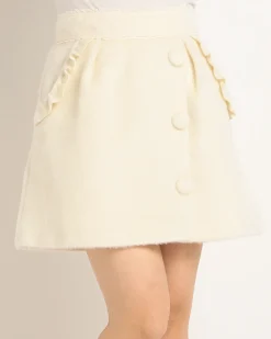 LIZ LISA Ruffle Pocket Skirt