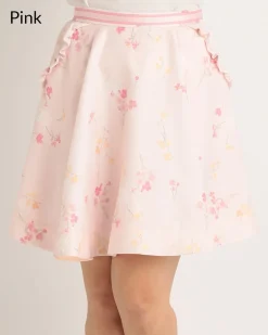 LIZ LISA Small Flower Bouquet Skirt
