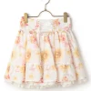LIZ LISA Sunflower & Parfait Sukapan Skirt