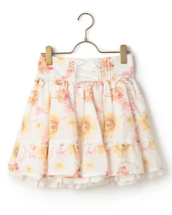 LIZ LISA Sunflower & Parfait Sukapan Skirt