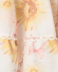 LIZ LISA Sunflower & Parfait Sukapan Skirt