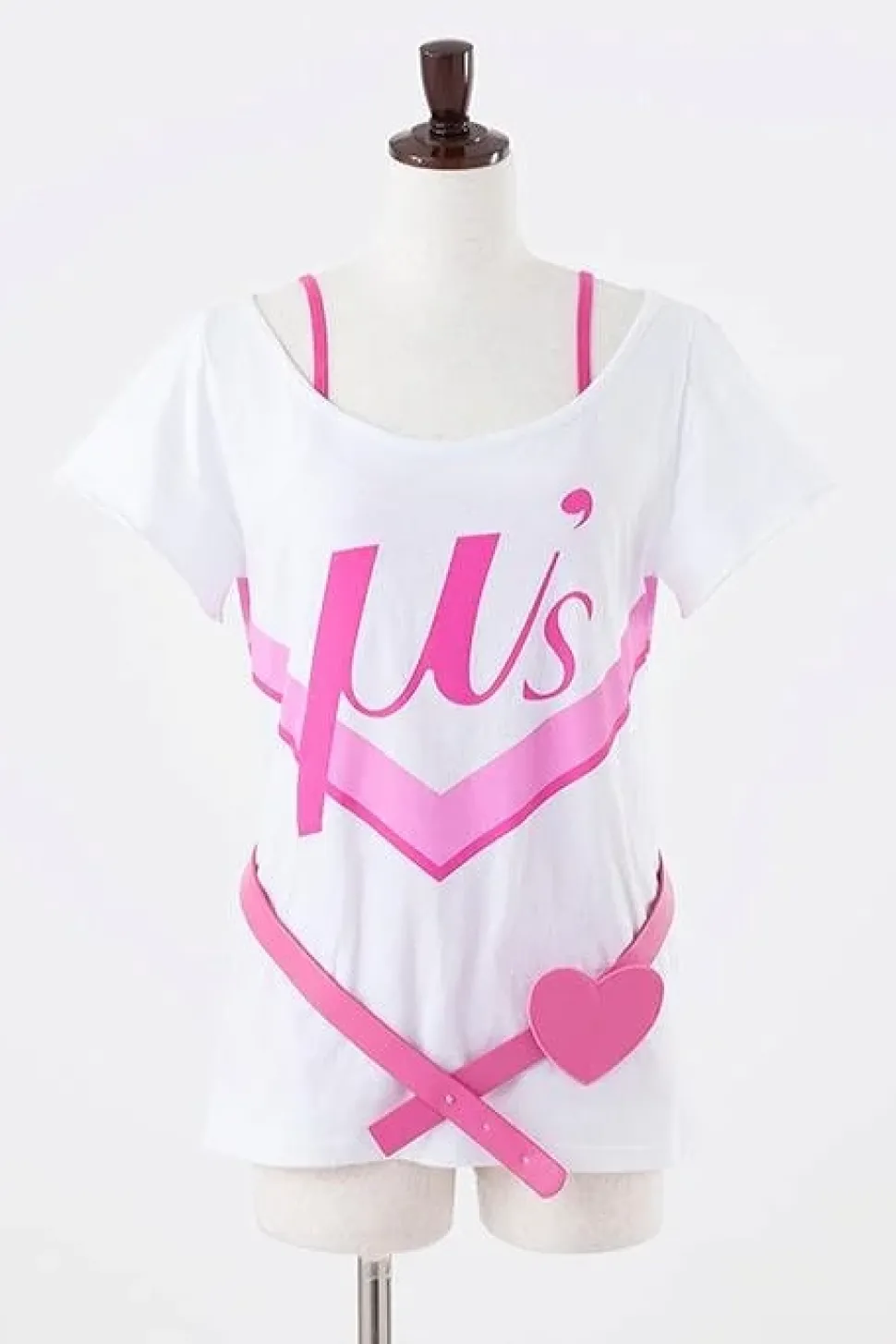 Love Live! Happy Maker! Honoka T-Shirt Cosplay Set