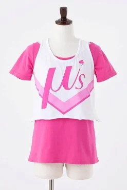 Love Live! Happy Maker! Kotori/Rin T-Shirt Cosplay Set