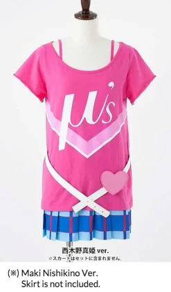 Love Live! Happy Maker! Nico/Maki T-Shirt Cosplay Set