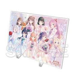 Love Live! Hasu no Sora Jogakuin School Idol Club Acrylic Plate Ver.AURORA FLOWER