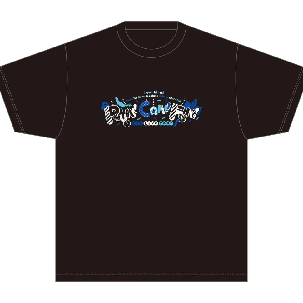 Love Live! Hasu no Sora Jogakuin School Idol Club 1st Live Tour ~RUN! CAN! FUN!~ T-Shirt DOLLCHESTRA