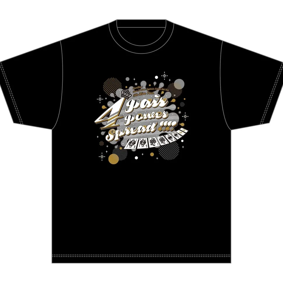 Love Live! Hasu no Sora Jogakuin School Idol Club 5th Live Tour ~4Pair Power Spread!!!!~ T-shirt Edel Note