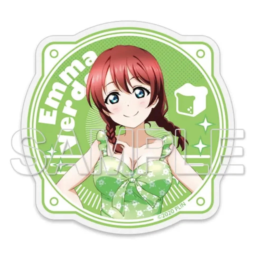 Love Live! Nijigasaki High School Idol Club Summertime! Acrylic Sticker Collection