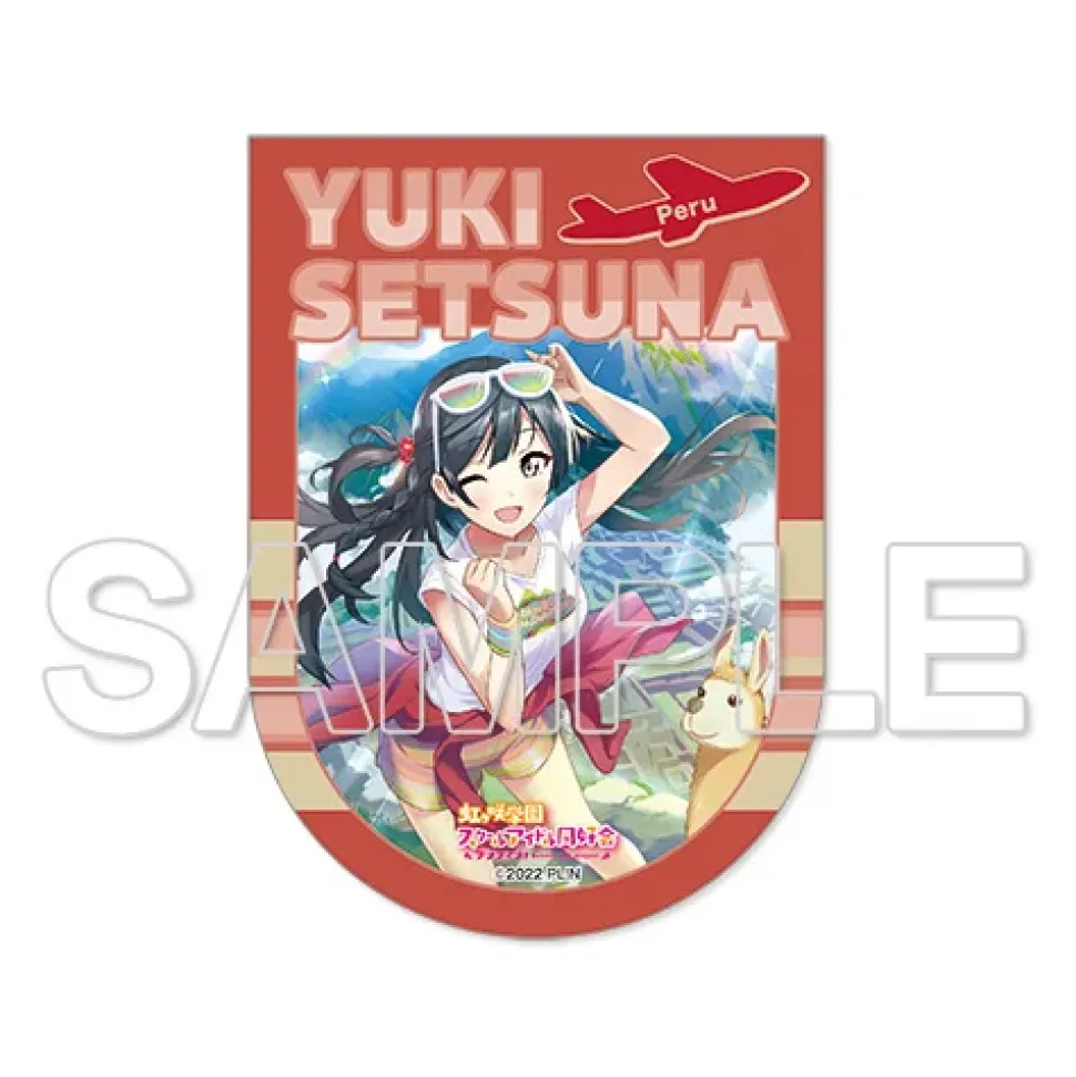Love Live! Nijigasaki High School Idol Club Nijigaku Imaginary World Journey Sticker Collection