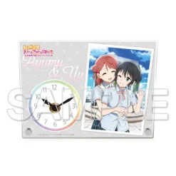 Love Live! Nijigasaki High School Idol Club Yu Takasaki & Ayumu Uehara Acrylic Clock