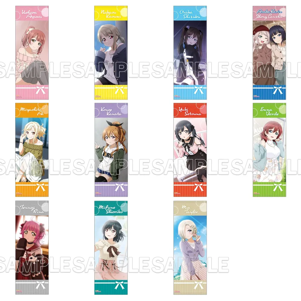 Love Live! Nijigasaki High School Idol Club Big Towel ~Rainbow Color Coordination~