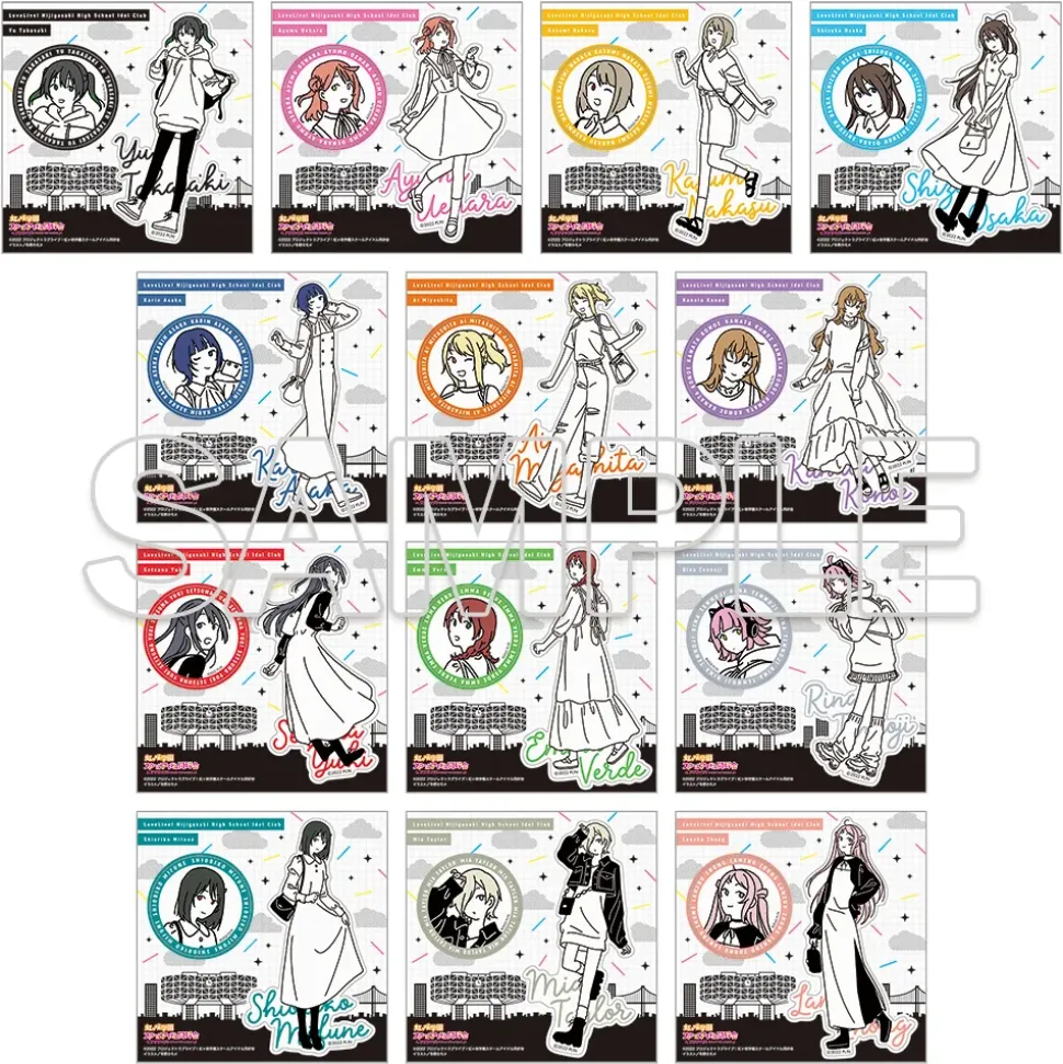 Love Live! Nijigasaki High School Idol Club Wear the Seasons on Your Walks Sticker