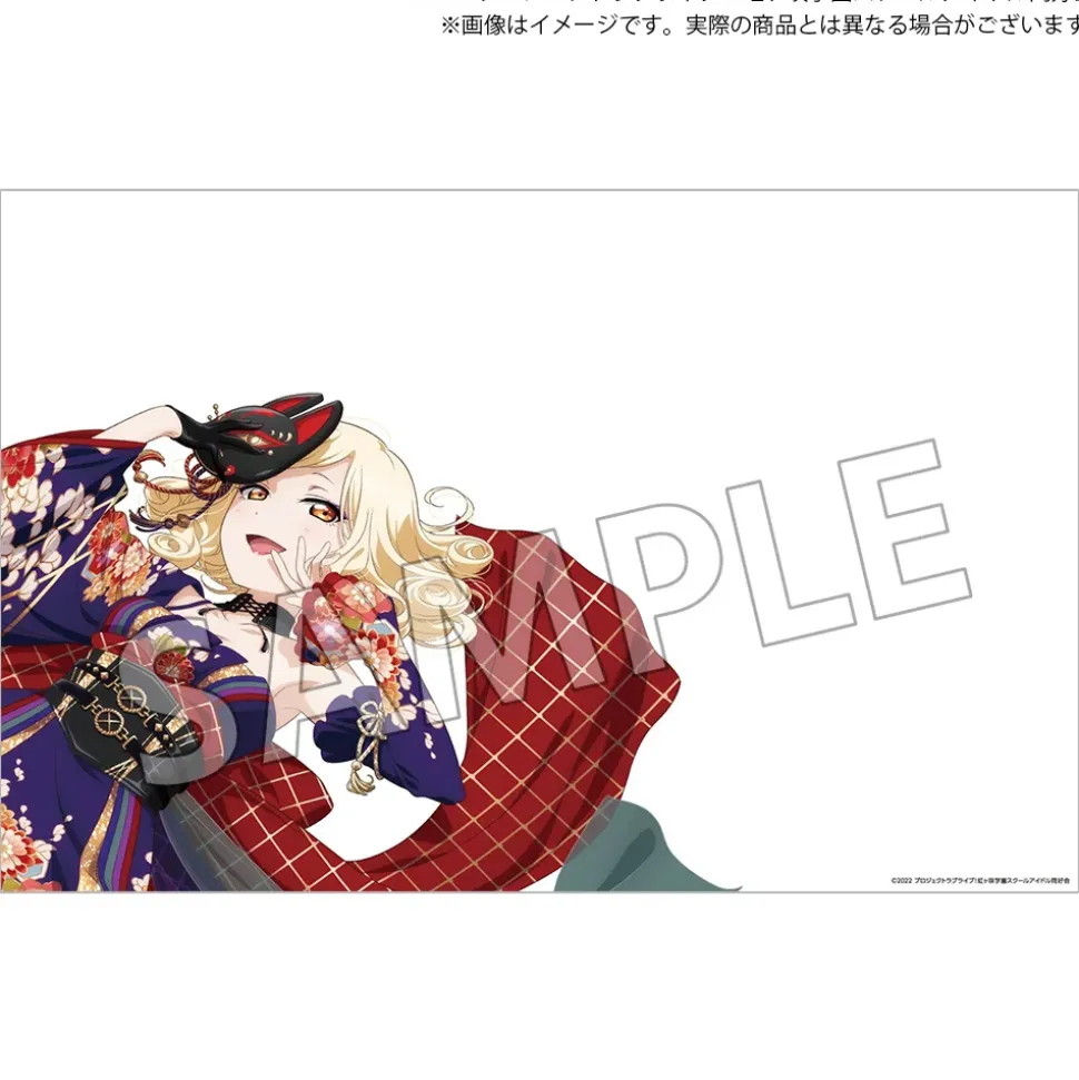 Love Live! Nijigasaki High School Idol Club Nijigasaki High School Store Supporting My Fave Transparent Sheet Collection