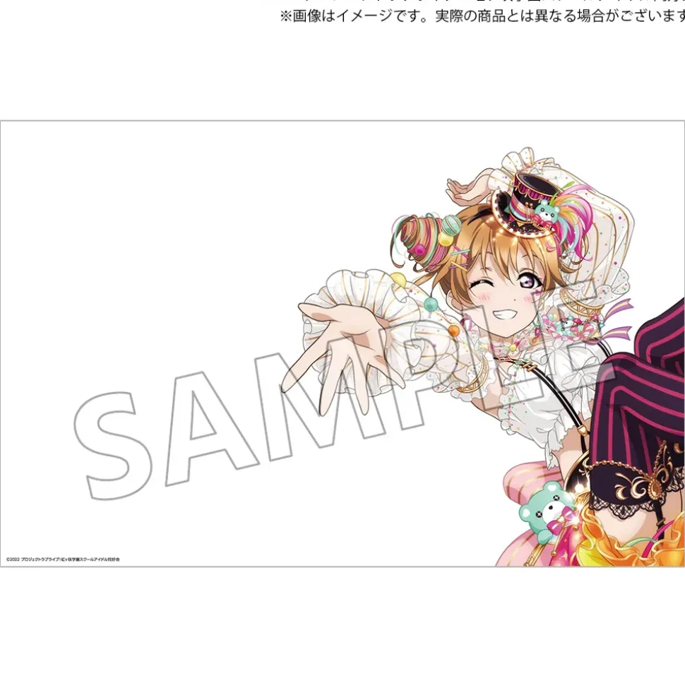 Love Live! Nijigasaki High School Idol Club Nijigasaki High School Store Supporting My Fave Transparent Sheet Collection