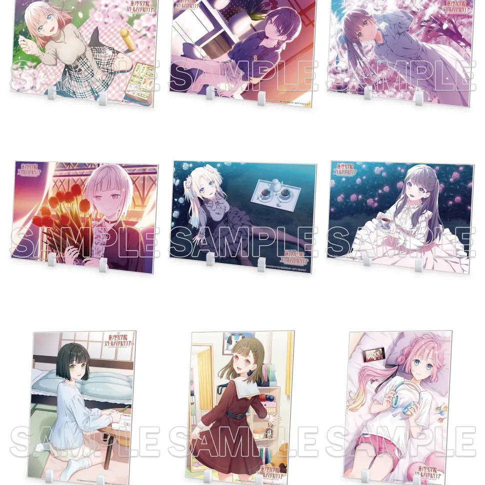 Love Live! Series Love Live! Hasu no Sora Jogakuin School Idol Club Acrylic Stand