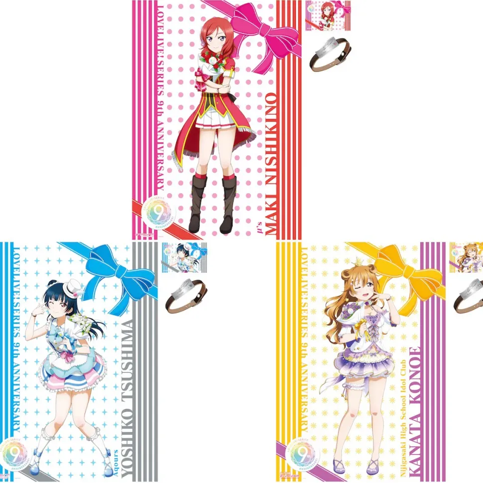 Love Live! Series 9th Anniversary Memorial Goods Matching Set Vol. 6