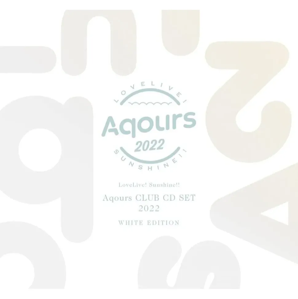 Love Live! Sunshine!! Aqours Club CD Set 2022