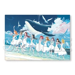 Love Live! Sunshine!! Aqours 5th Anniversary Special Tribute Illustration Canvas Art