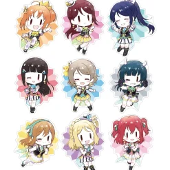 Love Live! Sunshine!! Aqours 6th LoveLive! ~KU-RU-KU-RU Rock 'n' Roll TOUR~<WINDY STAGE> Trading Mask Charm