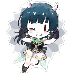 Love Live! Sunshine!! Aqours 6th LoveLive! ～KU-RU-KU-RU Rock 'n' Roll TOUR～＜WINDY STAGE＞ Trading Mask Charm