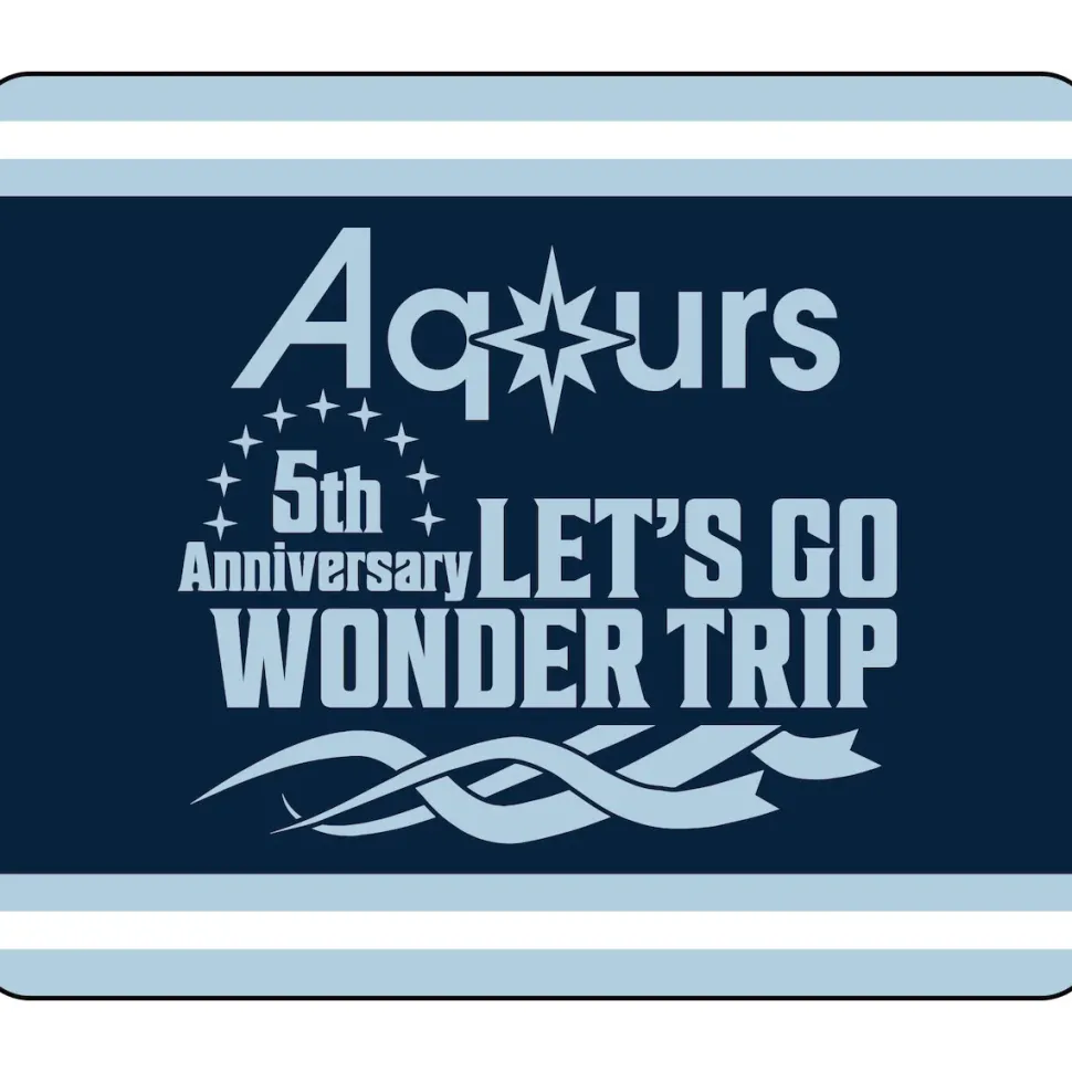 Love Live! Sunshine!! Aqours 5th Anniversary LoveLive! ~LET'S GO WONDER TRIP~ Wristband