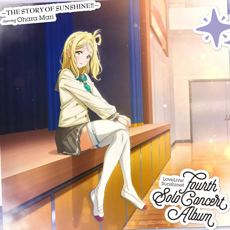 Love Live! Sunshine!! Fourth Solo Concert Album ~THE STORY OF SUNSHINE!!~ Starring Mari Ohara (2-Disc Set)
