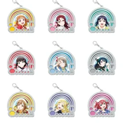 Love Live! Sunshine!! The School Idol Movie: Over the Rainbow Clear Stained Charm Collection Box Set
