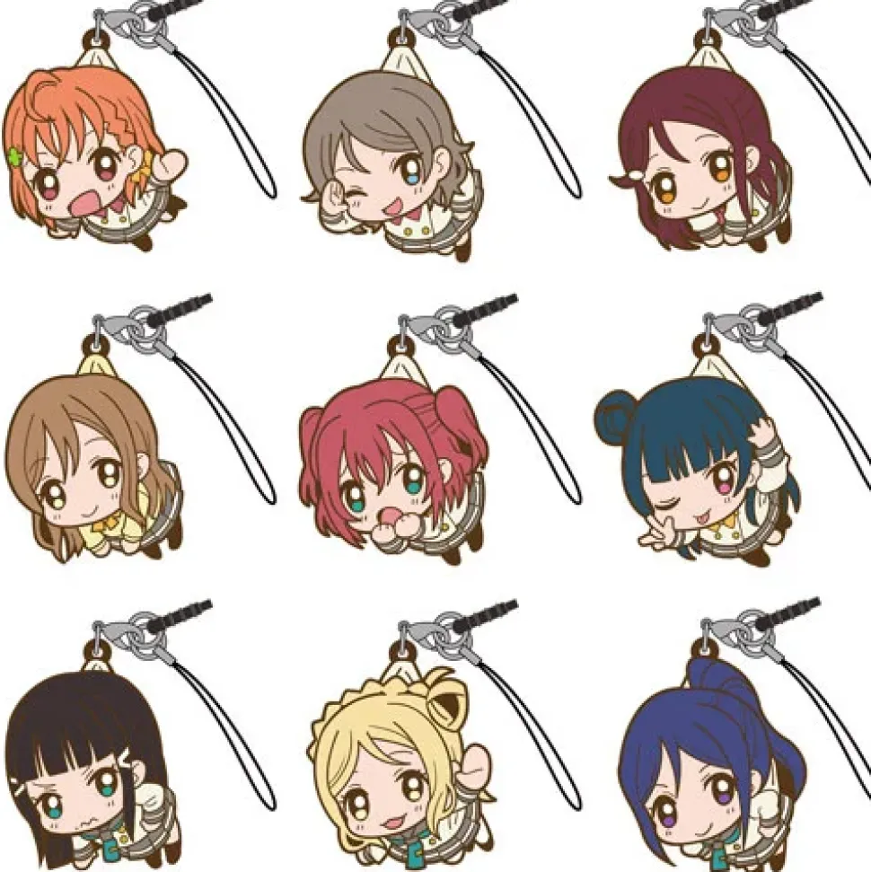 Love Live! Sunshine!! Tsumamare Strap Collection Box Set