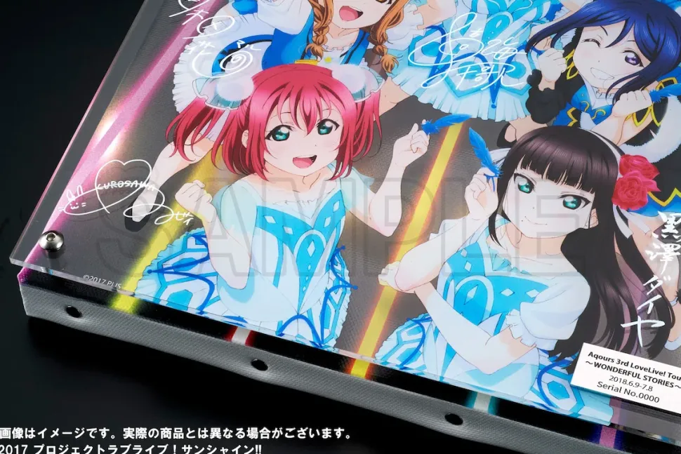 Love Live! Sunshine!! Uranohoshi Girls High School Store Layered Graph® Aqours 3rd LoveLive! Tour ~WONDERFUL STORIES~