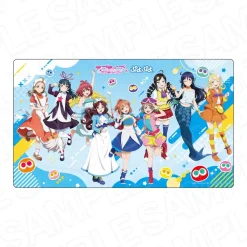 Love Live! Sunshine!! x Puyo Puyo Rubber Deskmat