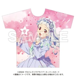 Love Live! Superstar!! Yume Kawa Girly Collection 2025 Full Graphic T-shirt