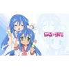 Lucky Star Rubber Mat Izumi Konata & Izumi Kanata (Re-run)