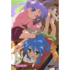 Lucky Star Towel Blanket Konata Izumi & Kagami Hiiragi: Nesoberi Ver. (Re-run)