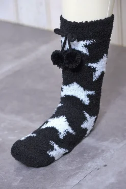 Mafumafu Fluffy Star Socks