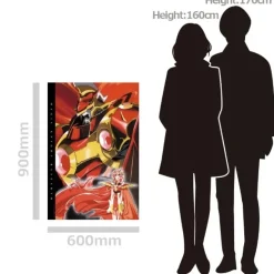 Magic Knight Rayearth 90cm Big Towel Hikaru Shidou