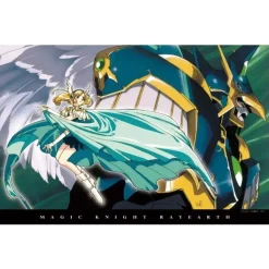 Magic Knight Rayearth 90cm Big Towel Fuu Hououji