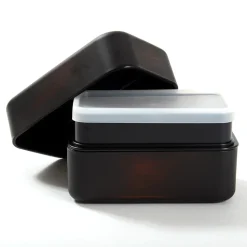 Maki-e Owl 2-Tier Mini Bento Box