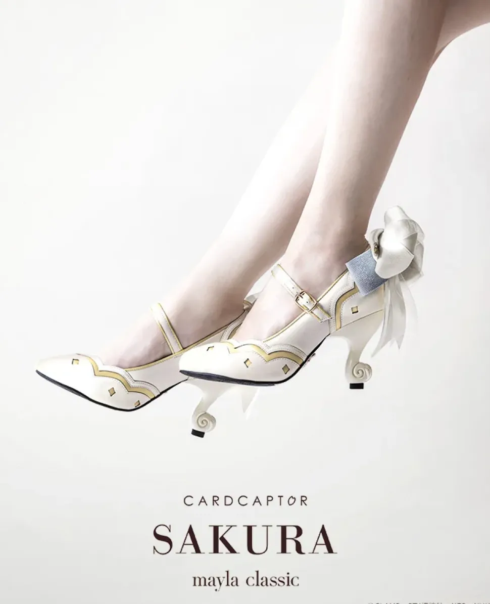 MAYLA Cardcaptor Sakura Iconique Shoes Objet Pumps Clear